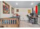 Charming bedroom with wooden accents and wall decor, creating a warm and inviting space at 17382 Bluetrail Ave, Parker, CO 80134