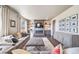 Inviting living room featuring a fireplace and decorative wall art at 17382 Bluetrail Ave, Parker, CO 80134