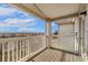 Enjoy outdoor living from this balcony with a view of a charming neighborhood at 5714 N Gibralter Way # 5-306, Aurora, CO 80019