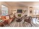 Comfortable living room boasting natural light, decorative fireplace, and an open layout, ideal for gatherings at 537 N Logan St, Denver, CO 80203
