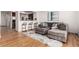 Comfortable living room showcasing stylish furniture, hardwood floors, and an open layout at 19 S Harrison St, Denver, CO 80209