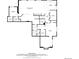 Basement floorplan with a large recreation room, bedroom, bathroom and kitchen at 301 Amethyst Way, Superior, CO 80027