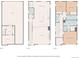Detailed floor plan showcasing the layout of the home's three floors at 11027 Sunshimmer Cir, Parker, CO 80134