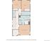 Third floor plan featuring primary bedroom and two additional bedrooms with a laundry room at 11027 Sunshimmer Cir, Parker, CO 80134