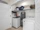 A laundry room with a side-by-side washer and dryer at 11027 Sunshimmer Cir, Parker, CO 80134