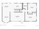 First floorplan featuring an entry, living room, Gathering room, kitchen, two bedrooms, and a dining room at 1215 S Ivanhoe Way, Denver, CO 80224