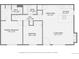 Detailed floor plan showcasing the layout of the apartment at 695 Manhattan Dr # 109, Boulder, CO 80303