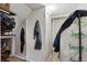 Functional closet space with shelving and hanging storage, maximizing organization in the home at 19917 Mitchell Cir, Denver, CO 80249