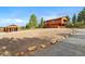 Charming wooden home with a spacious yard and a detached garage at 2100 Bibles Hill Dr, Franktown, CO 80116
