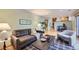 Open-concept living area with modern sofa, chairs, and stylish decor at 7380 Tabor St, Arvada, CO 80005