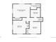 Floor 2 featuring a primary bedroom, bathroom, and closet, with two other bedrooms at 1161 S Johnson Way, Lakewood, CO 80232