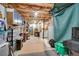 Unfinished basement providing ample storage, utility connections, and potential for various uses at 1711 Cato Cir # 21, Lafayette, CO 80026