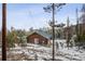 Log cabin home with deck and mountain views at 721 Aspen Way, Evergreen, CO 80439