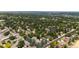 Wide aerial view of the neighborhood, highlighting the property's location and surroundings at 4600 W Princeton Ave, Denver, CO 80236