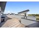 Lovely rooftop deck with ample entertaining space offers relaxing cityscape views at 1615 Harlan St # 2, Lakewood, CO 80214