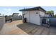 This rooftop deck is the perfect outdoor space with a grill and seating area at 1615 Harlan St # 2, Lakewood, CO 80214