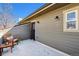 Private patio area with seating offering an inviting outdoor space at 409 Terry St # D, Longmont, CO 80501