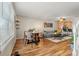 Inviting living area featuring natural light, stylish seating, and an open layout at 338 Pheasant Run, Louisville, CO 80027