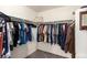 Walk-in closet with organized shelving and hanging space for clothes and accessories at 690 W 172Nd Pl, Broomfield, CO 80023