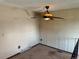 Small bedroom featuring ceiling fan at 12452 W Dumbarton Pl, Morrison, CO 80465