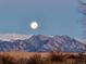 Tranquil scene with the moon over a serene mountain range, creating a peaceful ambiance at 9025 Jellison Ct, Broomfield, CO 80021
