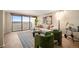 Sun-filled living room with modern furniture and view at 1020 15Th St # 20N, Denver, CO 80202