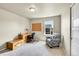 Bedroom with wood desk and chair at 7888 E 139Th Pl, Brighton, CO 80602