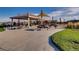 Community playground with picnic tables and sunshades offers a gathering place for neighborhood families at 7888 E 139Th Pl, Brighton, CO 80602
