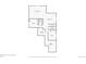 A clear floor plan layout of the basement at 5905 S Platte Canyon Dr, Littleton, CO 80123