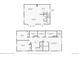 Two-story home floor plan, showing room dimensions at 12704 Jasmine St # E, Thornton, CO 80602