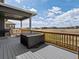 Enjoy the neighborhood view from this spacious outdoor deck at 8346 E 132Nd Dr, Thornton, CO 80602