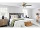 Spacious bedroom with plush bedding and neutral tones at 7154 S Hudson Cir, Centennial, CO 80122