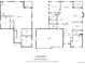 Detailed floor plan showcasing the layout of this spacious home, including the garage and bedrooms at 6152 Powell Rd, Parker, CO 80134