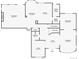 Detailed floor plan of the first floor, highlighting the layout of the kitchen, living room, and Gathering room at 580 Crossing Cir, Castle Pines, CO 80108