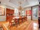 Spacious dining area with a long table, large hutch, and ample seating for gatherings at 106 S University Blvd # 2, Denver, CO 80209