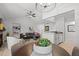 Spacious living area with an open layout offering views of the kitchen and dining spaces at 6755 S Field St # 625, Littleton, CO 80128