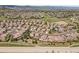 Neighborhood view showing a well-planned community with tree-lined streets and sidewalks at 2354 Cactus Bloom Ct, Castle Rock, CO 80109
