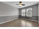 Bright bedroom featuring wood floors, and large windows offering plenty of natural light at 2354 Cactus Bloom Ct, Castle Rock, CO 80109