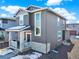 Stylish two-story home featuring modern siding, large windows, and a welcoming porch, offering a blend of comfort and sophistication at 470 Kiowa Ave, Bennett, CO 80102