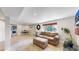 Cozy basement living room with comfortable seating and large window at 602 5Th St, Golden, CO 80403