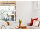 Cozy living room featuring modern decor, a comfortable seating area, and bright windows at 1061 Adams St, Denver, CO 80206