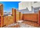Spacious wooden back deck area, perfect for outdoor entertaining and relaxing in a private setting at 707 27Th St, Denver, CO 80205