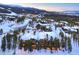 Luxury home in a snowy mountain community at 457 Timber Trail Rd, Breckenridge, CO 80424