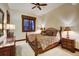 Comfortable bedroom with a king-size bed and mountain views at 457 Timber Trail Rd, Breckenridge, CO 80424