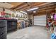 Spacious garage with tools, storage, and ample workspace, perfect for projects at 1418 5Th St, Fort Lupton, CO 80621