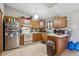 Functional kitchen with cabinets and ample counter space at 1418 5Th St, Fort Lupton, CO 80621