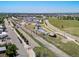 Aerial view showcases industrial property and parking near neighborhood at 12555 Eastlake Dr, Thornton, CO 80241