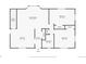 First-floor layout with kitchen, bedrooms, Gathering room, stairs, foyer, and bathroom at 403 Anderson St, Castle Rock, CO 80104