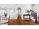 Bright entryway featuring beautiful hardwood floors and decorative accents at 5103 Quitman St, Denver, CO 80212