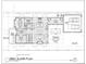 Detailed architectural floor plan for first floor at 1120 S Gaylord St, Denver, CO 80210